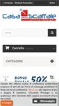 Mobile Screenshot of casadelloscaffale.com